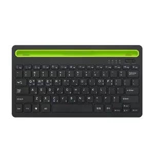Coms 블루투스 키보드 스탠드형 듀얼페어링 충전식 (KYR-WFGA9XB)