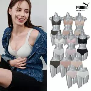 [푸마]노와이어 풀커버 속옷세트 4종브라1팬티3 택일 922583