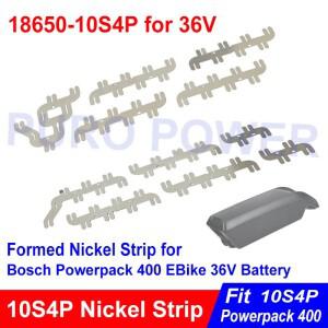 18650 10S4P 니켈 스트립 POWERPACK 400 EBike 36V 배터리 케이스 DIY Powerpack 박스 스트랩 스폿 용접 수