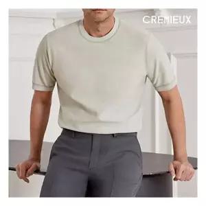 다니엘크레뮤 24 S음 UMMer 하프 슬리브 라운드 니트 3종 3075635