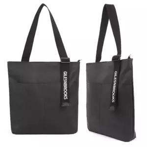 IAC 여성 남성 데일리백 블랙 가방 에코백 가벼운 숄더백