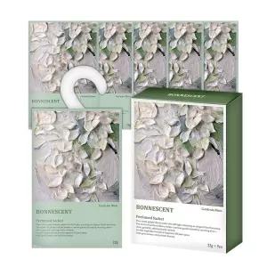 보네센트 옷장 방향제 22g 5개 가드니아 블랑 / 순수한 화이트플로럴 향 샤쉐 탈취제