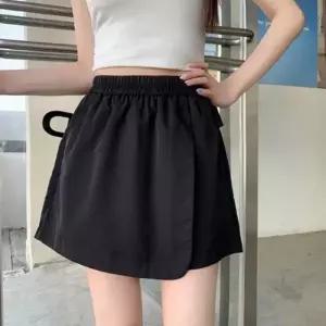 밴딩 치마바지 휴양지 여름 여성 랩스커트 반바지