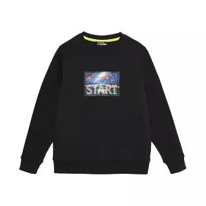 블랙야크 키즈 BK스킬 맨투맨 R1BKTSS1912-BK