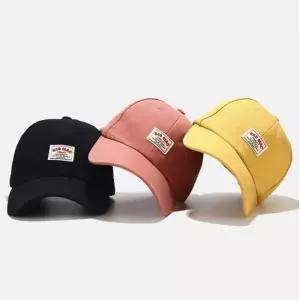 패치 남녀공용 깔끔한 캡모자 볼캡모자 4컬러