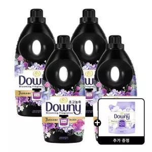 다우니 퍼퓸 블랙 미스티크 향 1L 4개(사은품 재고소진시 종료)