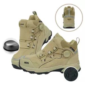 네파안전화 발편한 안전화 경량 다이얼 작업화 남자 여자 현장화