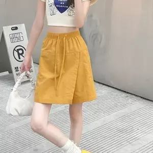 밴딩 치마바지 여름 캐주얼 반바지 스커트