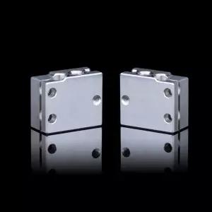 GBAC 2PCS 화산 히터 블록 실리콘 히팅 i3 사이드와인더 FLSUN 2 SR용 PT100 정밀 핫엔드 프루사 알루미늄
