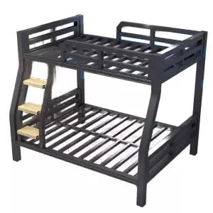 기숙사 이층침대 철제 2층 싱글 프레임 스틸 분리형 사다리 메탈침대
