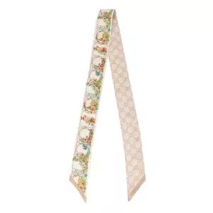 [롯데백화점]구찌 프린트 실크 넥 보우 스카프 777352-3G001-9300