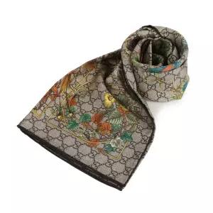 [롯데백화점]구찌 프린트 실크 트윌 까레 스카프 777066-3G001-9564