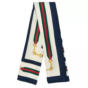 [롯데백화점]구찌 인터로킹 G 홀스빗 실크 스카프 626781-3G001-9200