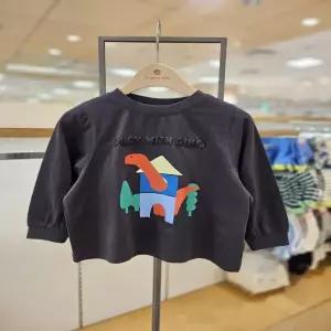 래핑차일드 (DG) 다이노 긴팔 티셔츠 (86129331320)