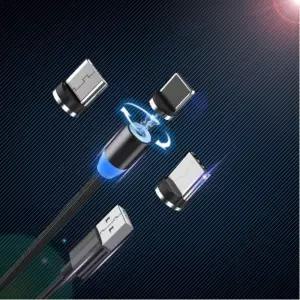 [제이프로젝]C타입 LED 1M 마그네틱 자석 케이블 충전기 3종 마그네틱충전케이블 자석케이블 자석충전케이