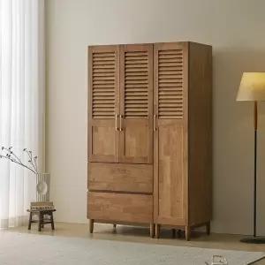 루멘 루바 갤러리 원목 1200 서랍 수납 옷장 FMF214