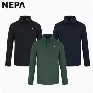 [네파](대전신세계)23FW 이월상품 남성 봄가을 간절기 코트나 피케 긴팔 카라 폴로티셔츠 7J55241