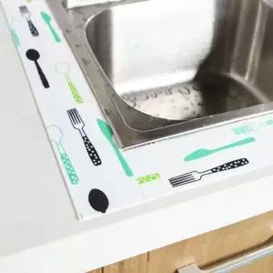 (색상 주방곰팡이방지테이프)주방 물 흡수 테이프 욕실 화장실 싱크대 방수스티커