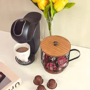 커피 캡슐 보관함 디스펜서 케이스 홀더 용기보관 스플레이 정리 수납 거치대