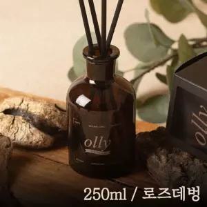 올리 내추럴 라벨 디퓨저 세트 250ml 로즈데벙신혼집선물 선물용 용방향제 고급