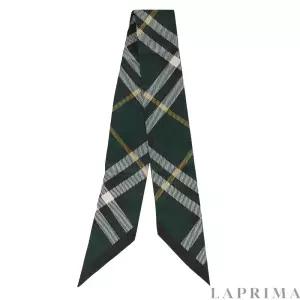 [롯데백화점]버버리 스키니 체크 실크 스카프 8083298