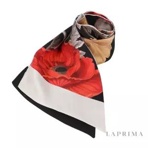 [롯데백화점]페라가모 양귀비 프린트 실크 방도 스카프 32-0839-03 771395