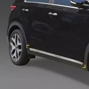 스커트 올뉴스포티지 몰딩 튜닝 사이드 언더라인 크롬