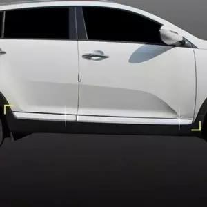 언더라인 스포티지R 튜닝 스커트 사이드 크롬 몰딩