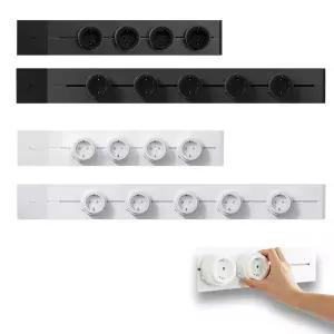 고네오 파워트랙 조합형 콘센트 레일형 멀티콘센트 4구/5구 탈부착형 50cm/75cm 멀티탭