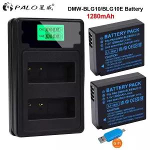 루믹스 카메라용 PALO DMW-BLG10E DMW BLE9 BLG10 배터리  TZ100 LX100 GX7 GX80 TZ90 GX9 TZ80 TZ91 TZ92