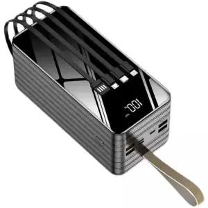 대용량 전원 블랙 휴대용 고속 보조배터리 노트북