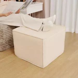 칠턴카사 스퀘어 오스만 풋레스트 소파용 소형 파우치 커피 테이블 거실 및 침실 기숙사에 적용 가능한