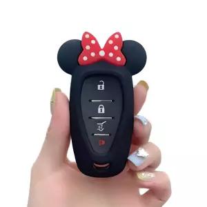 귀여운 쉐보레 키케이스 홀더 선물 커버 키링 자동차 스마트 차키