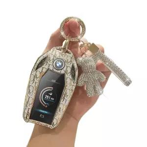 BMW키케이스 디스플레이 키링 구형 신형 가죽 차키 홀더