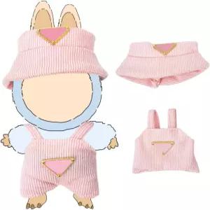 루부부 17cm 인형(노 인형) 액세서리 포함 의상 귀여운 스타일리시 드레스업 세트