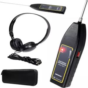 ALOSUN 자동차 전자 기계 청진기 귀 진단 장치 키트 EM410짧고 긴 프로브 포함