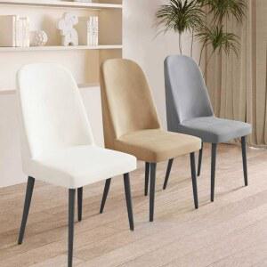 식탁의 버 4종 시트 화이트 천갈이 사계절 보호 세트 등받이 리폼 사각 4개 덮개