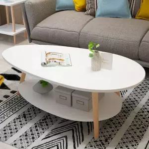 심플거실테이블  타원형 거실탁자 쇼파테이블 티테이블