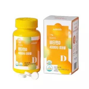위드바이오 비타민D 4000IU 츄어블 90정 3개월분