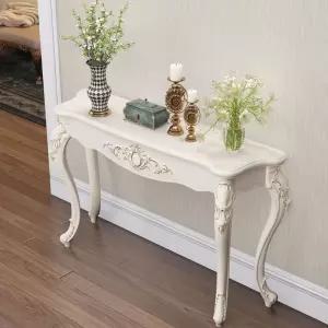 캐비닛 유럽 스타일 베란다 반원 벽 거실테이블