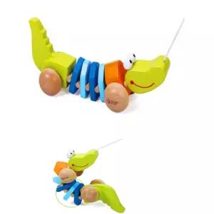 돌아기 추천 흔들 악어 끈달린 걸음마 장난감 돌리기놀이 발달완구 유치원교구 아기선물