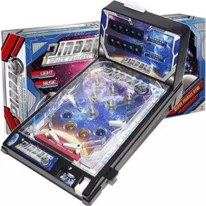 작은 방이나 아파트를 위한 조명 소리가 있는 전자 핀볼 게임기 데스크톱 마블 아케이드 레트로 미니