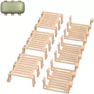 트랙용 OatXtorpor 고무 부착 클립 개 교체용 GPS XL 트래커 애완동물 위치 추적기용 교체 홀더 칼라