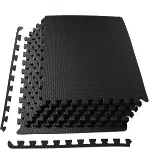 밸런스 프롬 퍼즐 운동 체육관 바닥 매트 1/2인치 두께의 EVA 연동 폼 타일 24평방피트 그래파이트