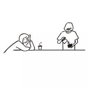 카페 벽장식 입체 커피 스티커 인테리어 벽면