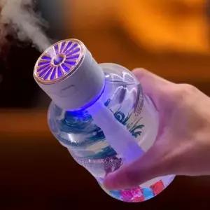 LED무드등 USB 미니어처 생수통 무드등 LED 탁상용 차량 가습기