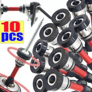 자석 칼라 포지셔닝 드라이버 비트 석고보드 위치 지정 나사 가정용 육각 드릴 헤드 도구