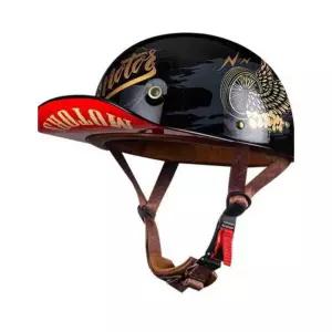 바이크 헬멧 스냅백 하프 레트로 반모 오토바이 커플용 안전모