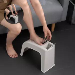 (제스트)페디큐어 스툴 페디케어 손톱 정리 도구 디딤판 정리