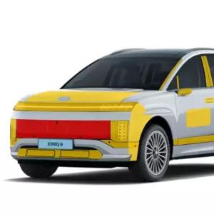 그릴 량 보호필름 지문방지 프론트 차 고 아이오닉9 HWFHS4LS